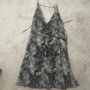 Topshop Snake print Dress